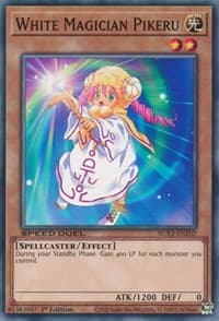 White Magician Pikeru - Speed Duel GX: Midterm Paradox - YuGiOh card