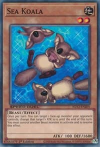 Sea Koala - Speed Duel GX: Midterm Paradox - YuGiOh card