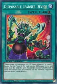 Disposable Learner Device - Speed Duel GX: Midterm Paradox - YuGiOh card