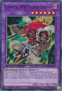 Elemental HERO Necroid Shaman - Speed Duel GX: Midterm Paradox - YuGiOh card