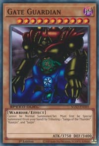 Gate Guardian - Speed Duel GX: Midterm Paradox - YuGiOh card