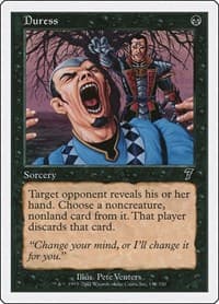 Duress - 7th Edition - Magic: The Gathering card