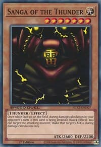 Sanga of the Thunder - Speed Duel GX: Midterm Paradox - YuGiOh card