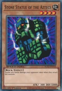 Stone Statue of the Aztecs - Speed Duel GX: Midterm Paradox - YuGiOh card
