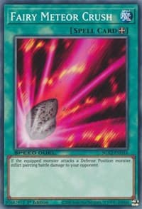 Fairy Meteor Crush - Speed Duel GX: Midterm Paradox - YuGiOh card
