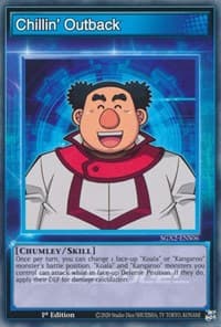Chillin' Outback - Speed Duel GX: Midterm Paradox - YuGiOh card