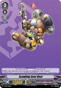 Scowling Gear Bear - V Start Deck 03: 2020 Demo Deck "Gear Chronicle" - Cardfight Vanguard card