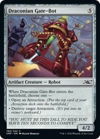 Draconian Gate-Bot - Unfinity - Magic: The Gathering card
