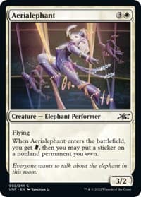 Aerialephant - Unfinity - Magic: The Gathering card