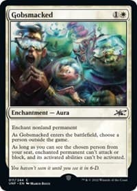 Gobsmacked - Unfinity - Magic: The Gathering card