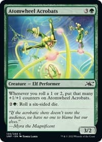 Atomwheel Acrobats - Unfinity - Magic: The Gathering card