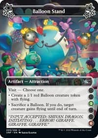 Balloon Stand (3-6) - Unfinity - Magic: The Gathering card