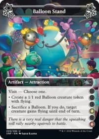Balloon Stand (4-6) - Unfinity - Magic: The Gathering card