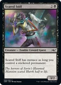 Scared Stiff - Unfinity - Magic: The Gathering card