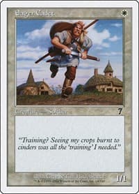 Eager Cadet - 7th Edition - Magic: The Gathering card