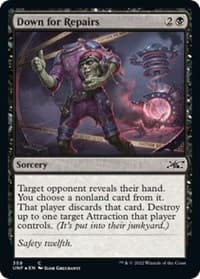 Down for Repairs (Galaxy Foil) - Unfinity - Magic: The Gathering card