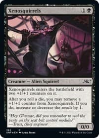 Xenosquirrels (Galaxy Foil) - Unfinity - Magic: The Gathering card