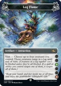 Log Flume (3-6) - Unfinity - Magic: The Gathering card
