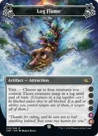 Log Flume (5-6) - Unfinity - Magic: The Gathering card