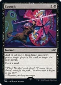 Scooch (Galaxy Foil) - Unfinity - Magic: The Gathering card