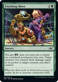 Finishing Move - Unfinity - Magic: The Gathering card