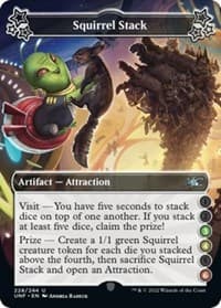 Squirrel Stack (3-4-6) - Unfinity - Magic: The Gathering card