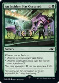 An Incident Has Occurred - Unfinity - Magic: The Gathering card