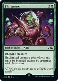 Plot Armor - Unfinity - Magic: The Gathering card