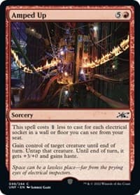 Amped Up - Unfinity - Magic: The Gathering card