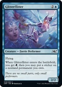 Glitterflitter - Unfinity - Magic: The Gathering card