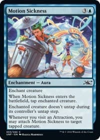 Motion Sickness - Unfinity - Magic: The Gathering card
