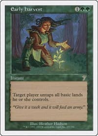 Early Harvest - 7th Edition - Magic: The Gathering card