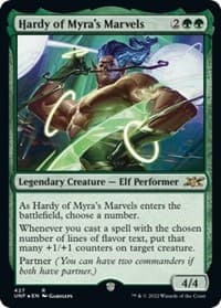 Hardy of Myra's Marvels (Galaxy Foil) - Unfinity - Magic: The Gathering card