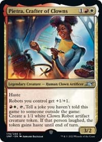 Pietra, Crafter of Clowns - Unfinity - Magic: The Gathering card