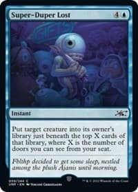 Super-Duper Lost - Unfinity - Magic: The Gathering card