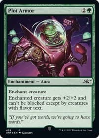 Plot Armor (Galaxy Foil) - Unfinity - Magic: The Gathering card