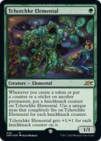 Tchotchke Elemental (Galaxy Foil) - Unfinity - Magic: The Gathering card