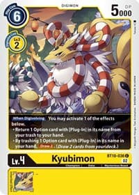 Kyubimon - Xros Encounter - Digimon Card Game card