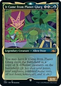 It Came from Planet Glurg (Showcase) - Unfinity - Magic: The Gathering card