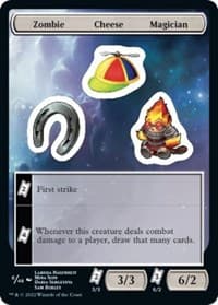 Zombie Cheese Magician - Unfinity - Magic: The Gathering card