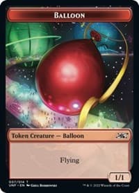 Balloon Token - Unfinity - Magic: The Gathering card