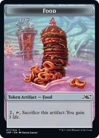Food Token (011) - Unfinity - Magic: The Gathering card