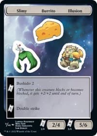 Slimy Burrito Illusion - Unfinity - Magic: The Gathering card