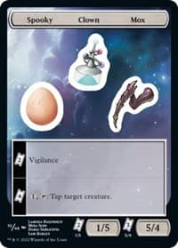Spooky Clown Mox - Unfinity - Magic: The Gathering card