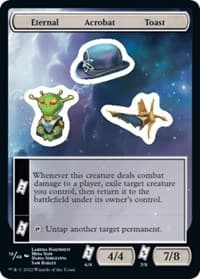 Eternal Acrobat Toast - Unfinity - Magic: The Gathering card
