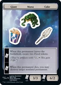 Giant Mana Cake - Unfinity - Magic: The Gathering card