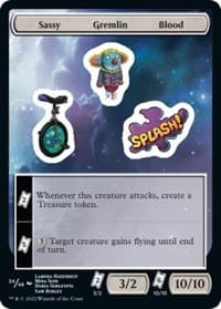 Sassy Gremlin Blood - Unfinity - Magic: The Gathering card