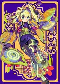 Small Neon Maikos Sleeves: Neon Gold (70-Pack) - ManaMoon Card Sleeves - Card Sleeves card