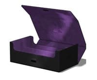 Arkhive 800+ Xenoskin Monocolor - Black/Purple - Ultimate Guard Deck Boxes - Deck Boxes card