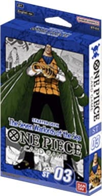 Starter Deck 3: The Seven Warlords of The Sea - ST-03: Starter Deck 3 The Seven Warlords of The Sea - One Piece Card Game card